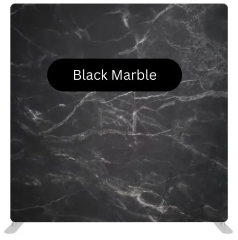 Black Marble photo booth backdrop Virginia Beach