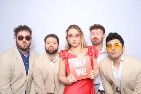 Photo booth rose backdrop wedding Virginia Beach