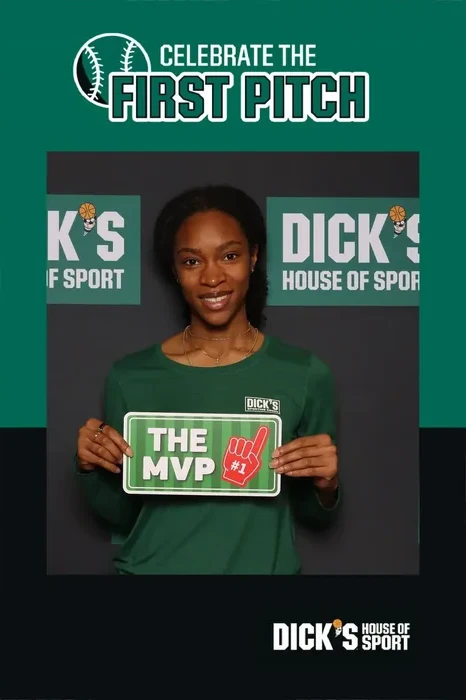 Dick's House of Sport branded corporate photo booth Virginia Beach 2025