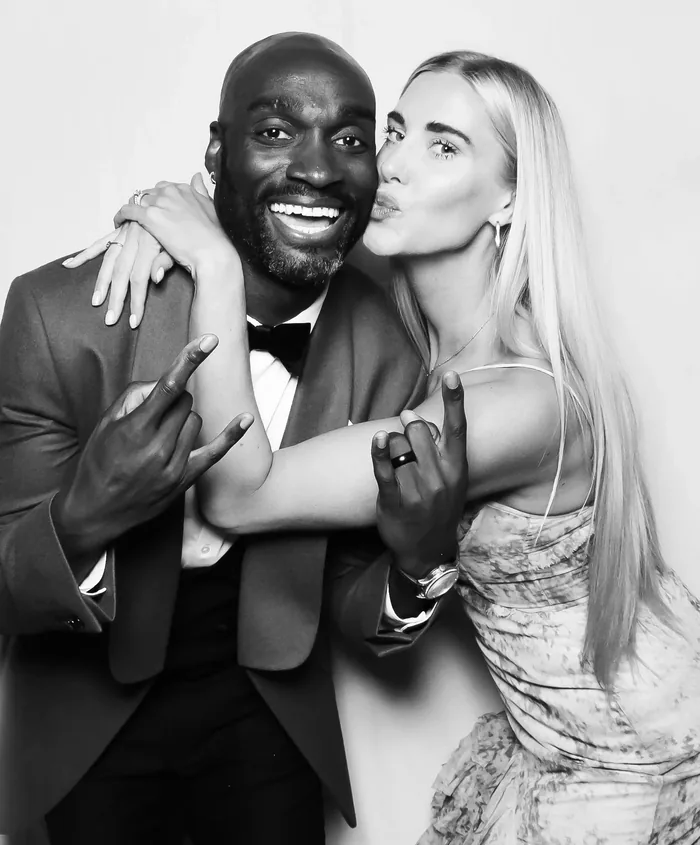 Glam black and white photo booth couple virginia beach 2025 — VA Shoreline Events