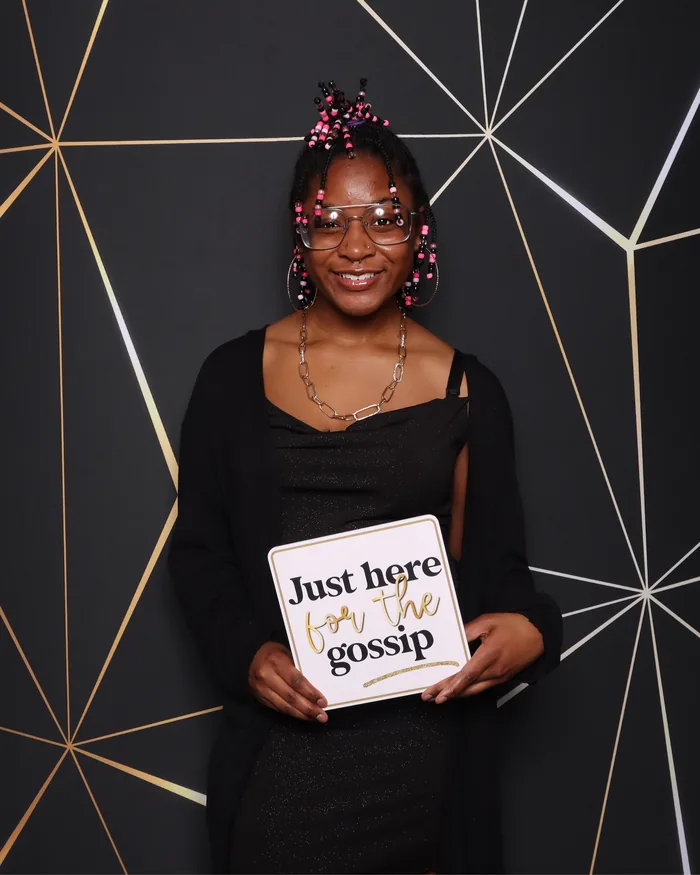 Here for the gossip photo booth Virginia Beach