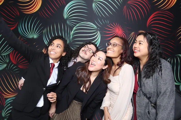 Corporate holiday party photo booth Virginia Beach 2025