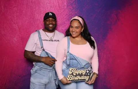 First birthday party photo booth Virginia Beach 2025