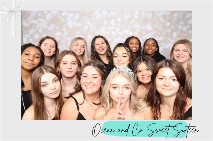 Sweet sixteen photo booth Virginia Beach 2024