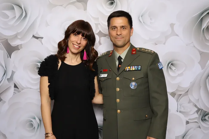 Officers mess garden gala military photo booth Hampton Roads