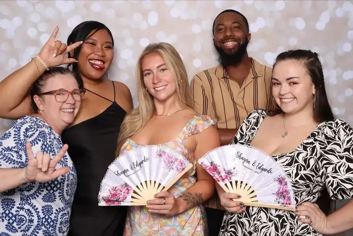 Shayna and edgardo wedding photo booth virginia beach 2024 — VA Shoreline Events